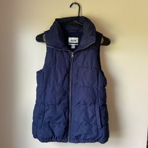 Navy Blue Puffer Vest
